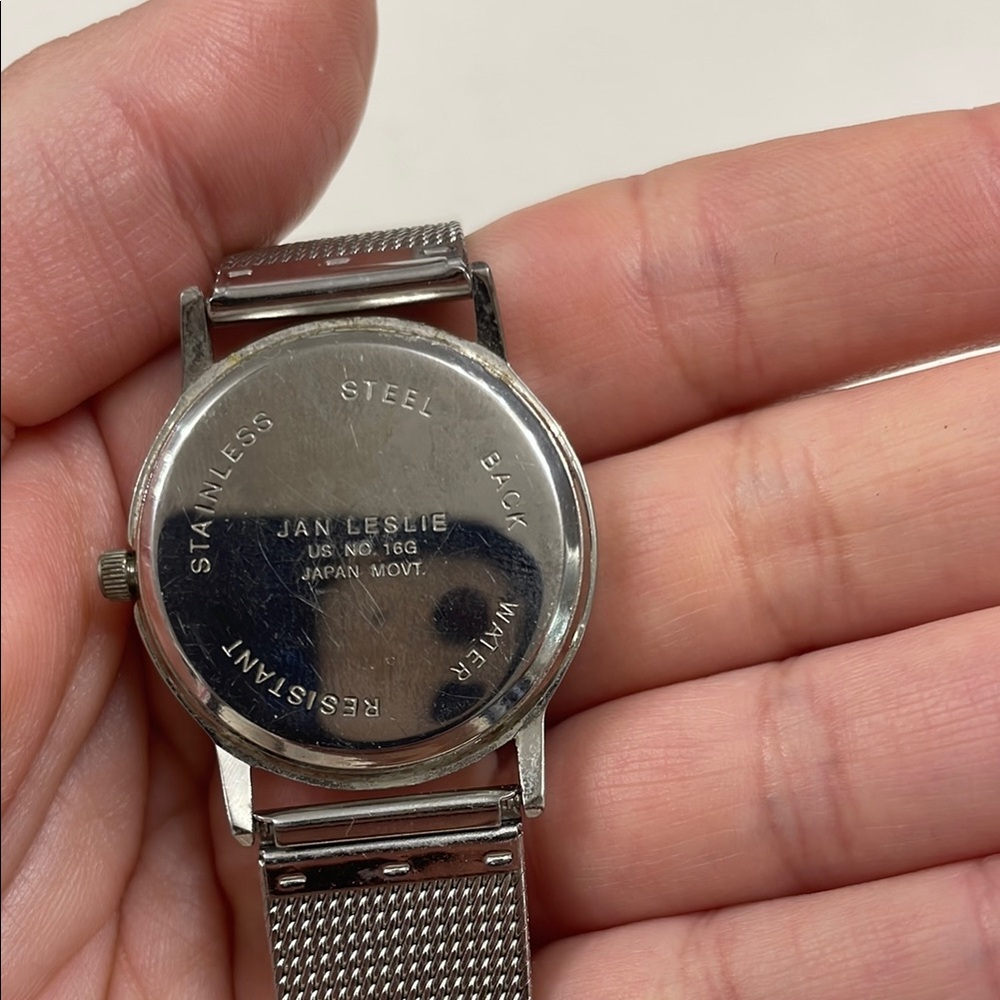 Silver Mesh Strap Watch - Picture 3 of 7